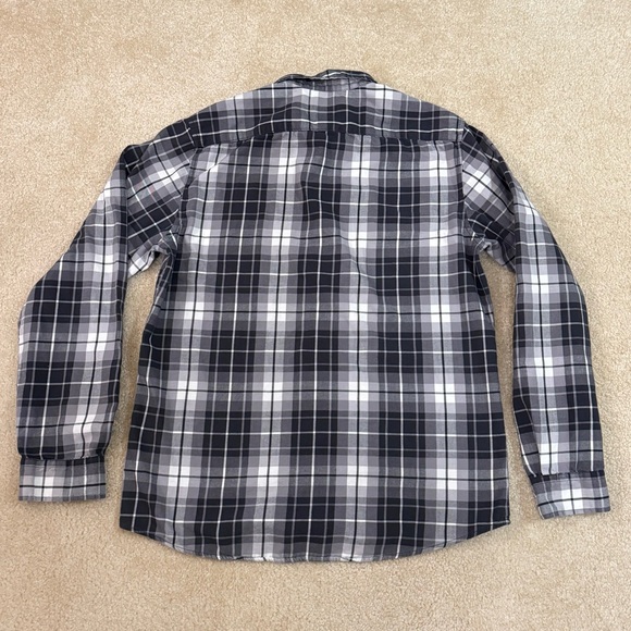 Black Plaid Shirt - Picture 4 of 7